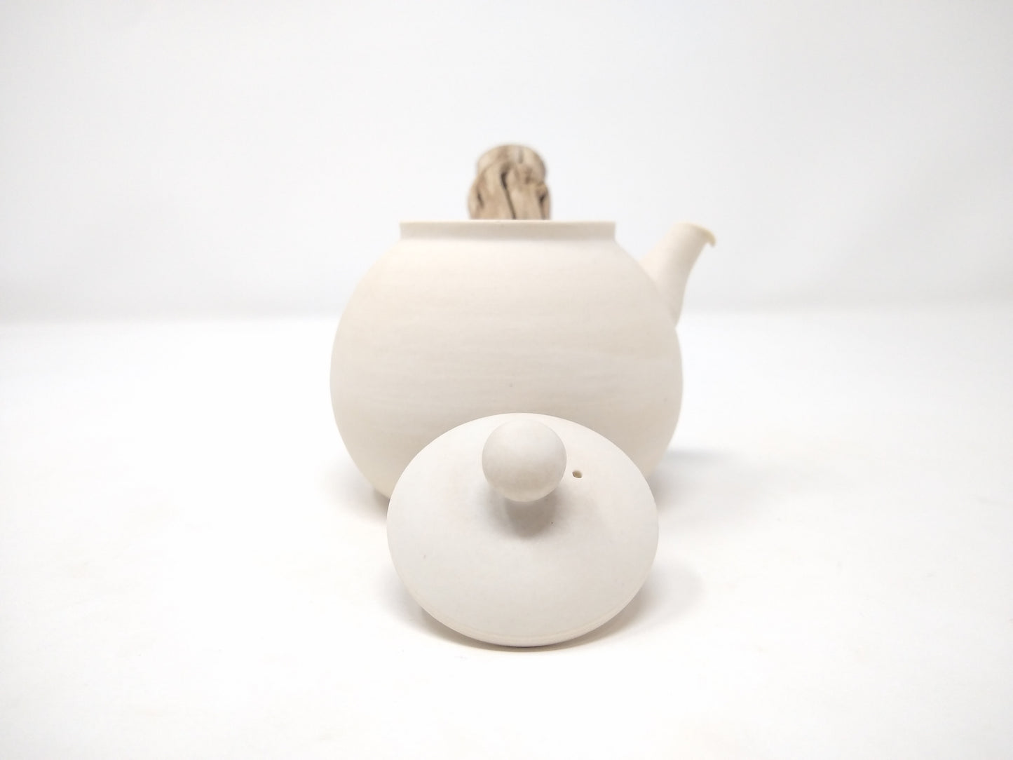 260ml Eggshell White Kyusu