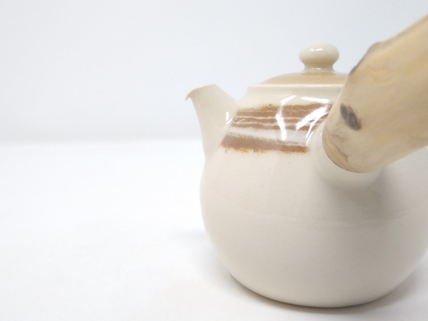 310ml Swirled Porcelain Kyusu