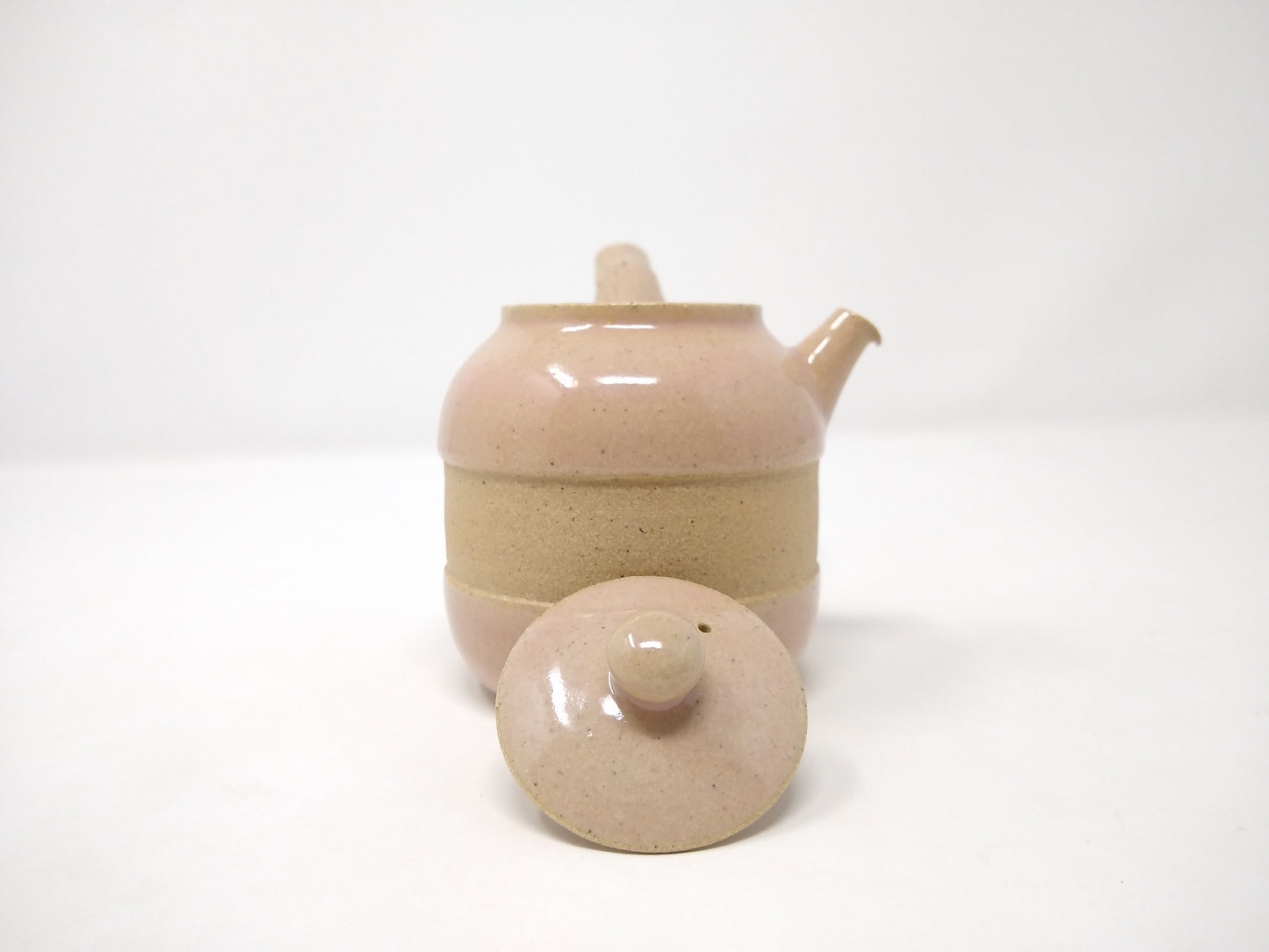 280ml Pink Kyusu with 3 matching cups