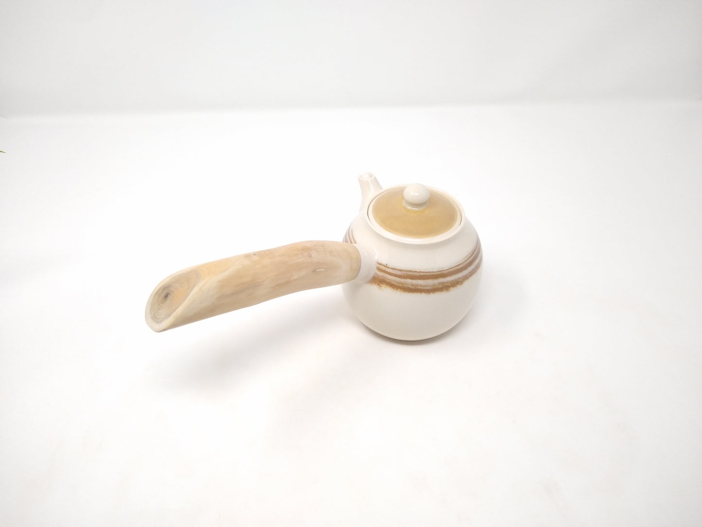 370ml Swirled Porcelain Kyusu