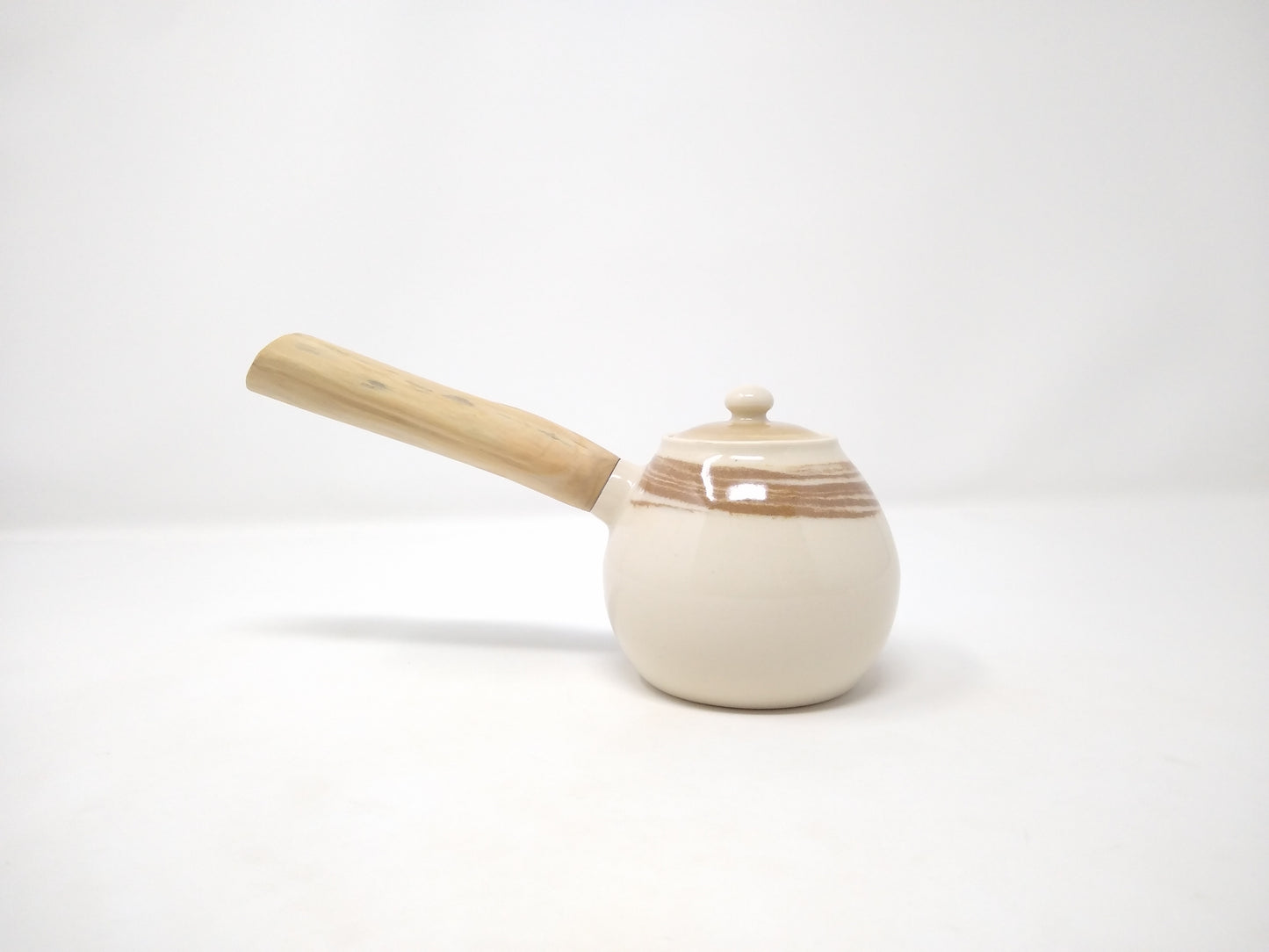 310ml Swirled Porcelain Kyusu