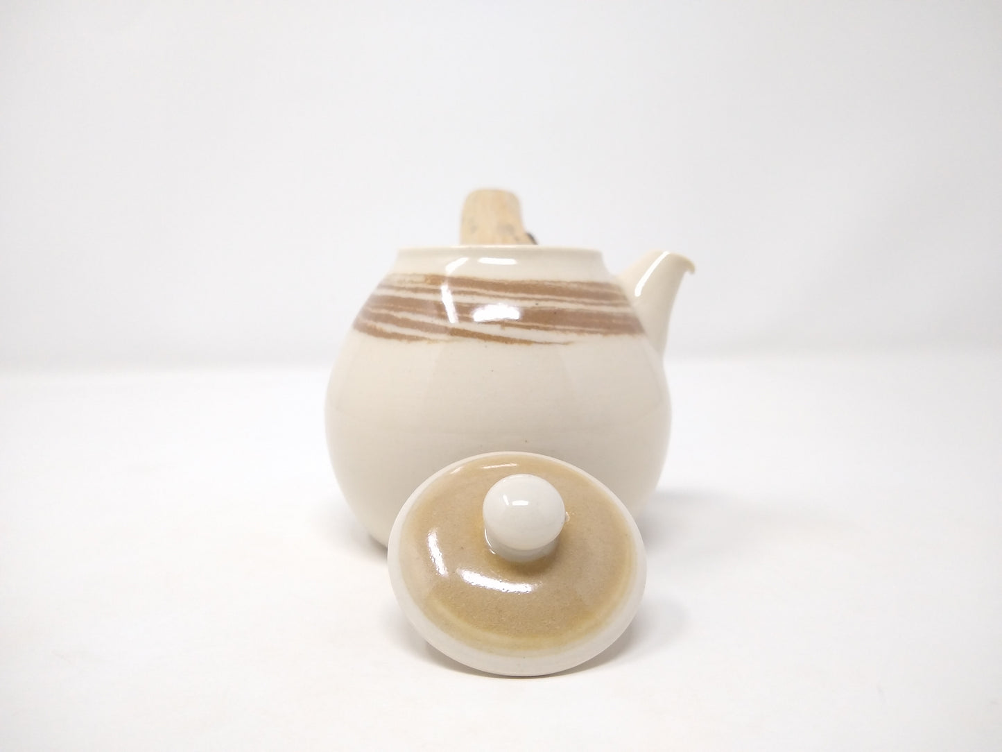 310ml Swirled Porcelain Kyusu